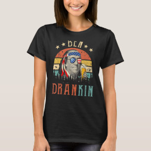 Camiseta Ben Drankin 4 De Julho Benjamin Franklin Men Amer