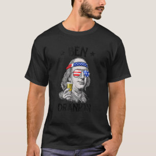 Camiseta Ben Drankin 4 De Julho Benjamin Franklin Men Wome