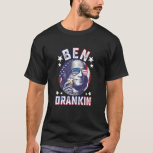 Camiseta Ben Drankin 4 De Julho Benjamin Franklin Men Wome