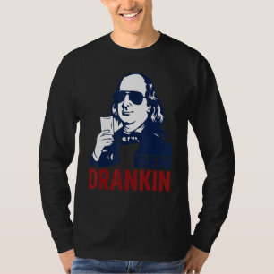 Camiseta Ben Drankin 4 De Julho Benjamin Franklin Men Wome