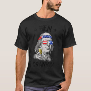 Camiseta Ben Drankin 4 De Julho Benjamin Franklin Men Wome