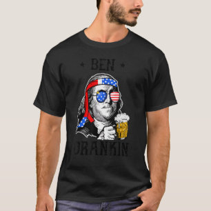 Camiseta Ben Drankin 4 De Julho Benjamin Franklin Usa Fla
