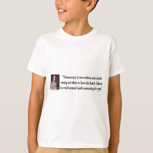 Camiseta Ben Franklin No Controle De Armas