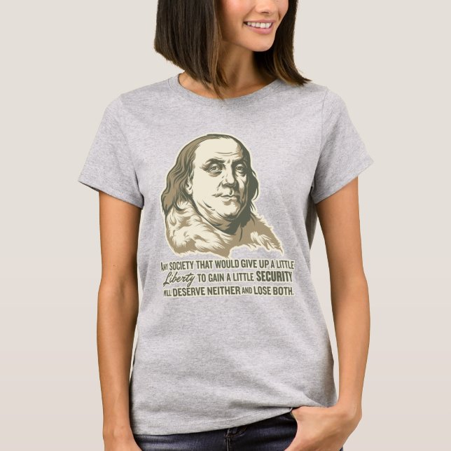 Camiseta Ben Franklin T-Shirt (Frente)