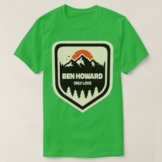 Camiseta Ben Howard Only Love (Frente do Design)