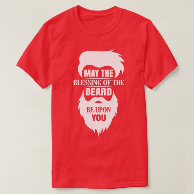 Camiseta Bênção da barba (Frente do Design)