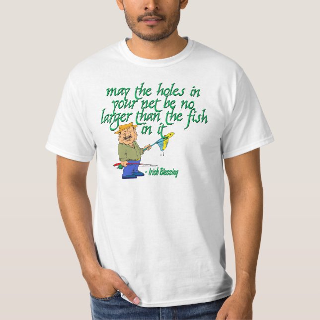 Camiseta Bênção da Pesca Irlandesa (Frente)