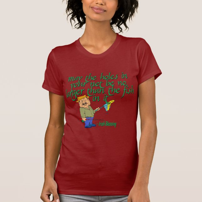 Camiseta Bênção da Pesca Irlandesa (Frente)