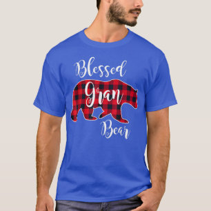 Camiseta Bênção Gran Bear Vermelho Buffalo Xadrez Gran Gran