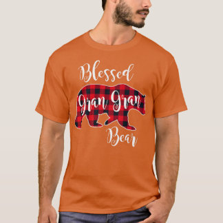 Camiseta Bênção Gran Gran Bear Red Buffalo Xadrez Gra