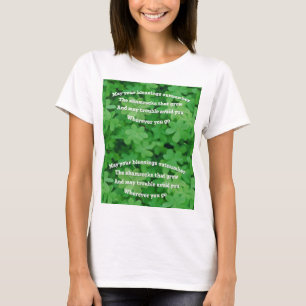 Camiseta Bênção irlandesa