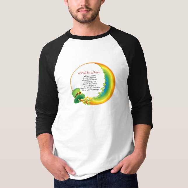 Camiseta Bênção irlandesa (Frente)