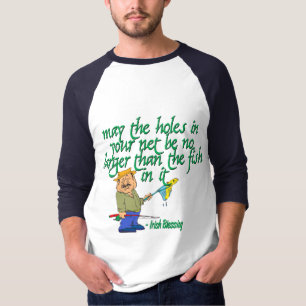 Camiseta Bênção irlandesa da pesca