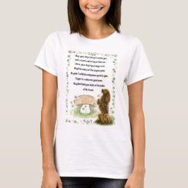 Camiseta Bênção irlandesa dos cães