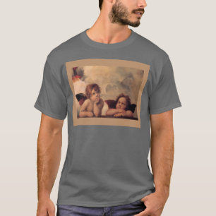 Camiseta bênção velha da pintura do vintage de Raphael da