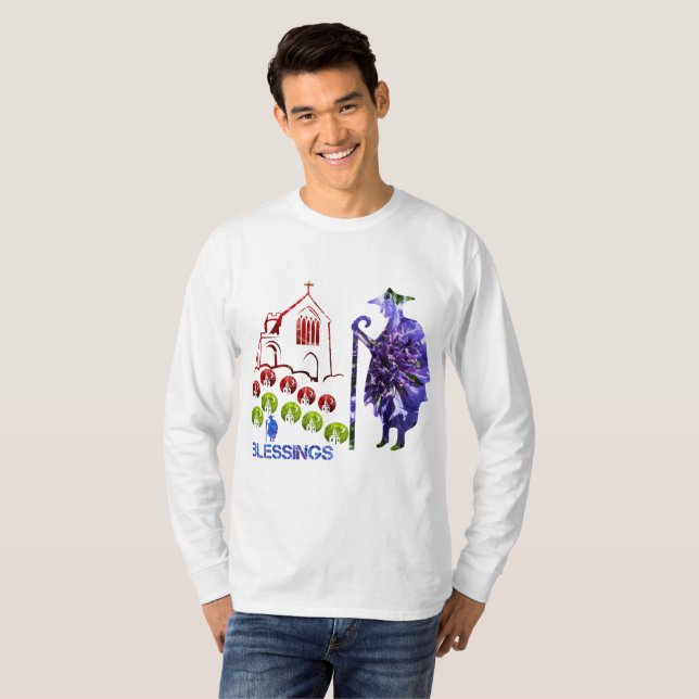 Camiseta bênçãos (Frente Completa)