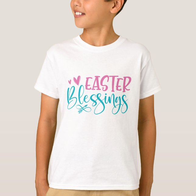 Camiseta Bênçãos da Páscoa - Páscoa (Frente)