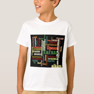 Camiseta Bênçãos internacionais de Viagem
