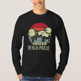Camiseta Bench Press Vintage Gym Treinando Malhação