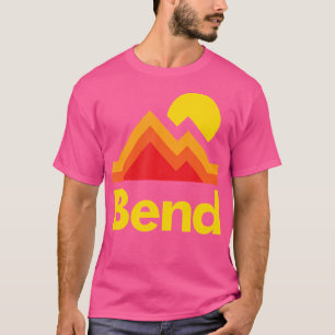 Camiseta Bend Oregon Hiking Retro Vintage Mountain
