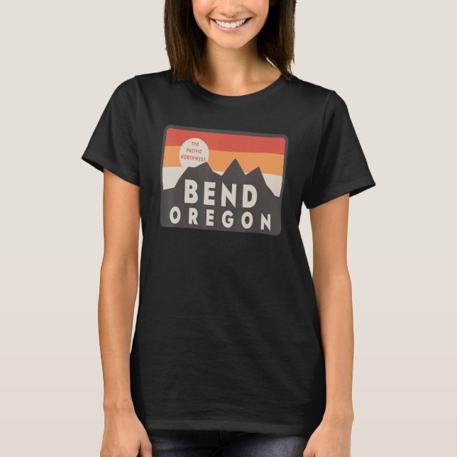 Camiseta Bend Oregon Monta Vida Solta (Frente)