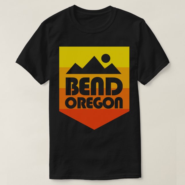 Camiseta Bend Oregon Pocket Pacífico Noroeste (Frente do Design)
