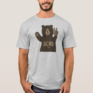 Camiseta Bend Oregon Urso da Paz