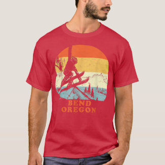 Camiseta Bend, Oregon Vintage Retro Vintage Mountain Lover