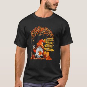 Camiseta Bendita por ser chamada de Gnome da Mamãe Abóbora