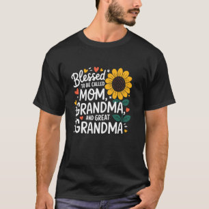 Camiseta Bendita por ser chamada de Mãe Avó Bisavó