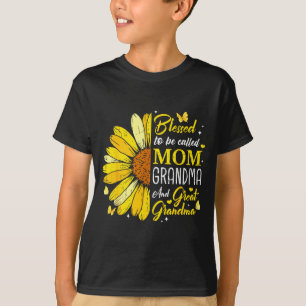 Camiseta Bendita por ser chamada de mãe avó bisavó