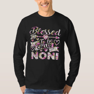 Camiseta Bendita por ser chamada Noni Dia das Mães Avó