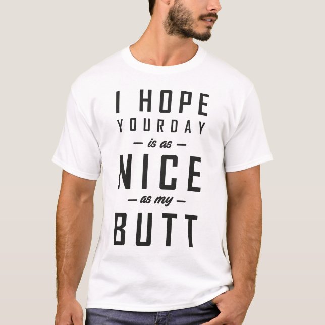 Camiseta Bendito Booty: Espero que seu dia se repita (Frente)
