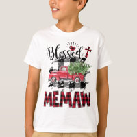 Bendito Memaw Red xadrez Natal