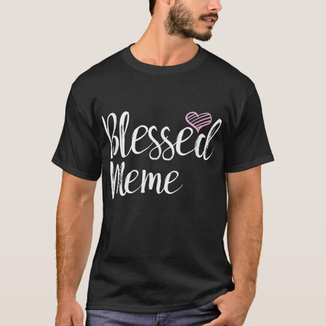 Camiseta Bendito Meme - presentes vovó (Frente)