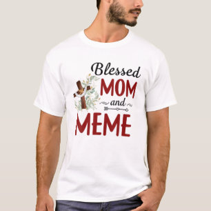 Camiseta Bendito Memo Para Mulheres Decor Meme