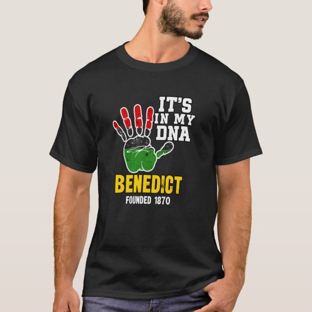 Camiseta Benedict, BC, Lembrança Design HBC (Frente)