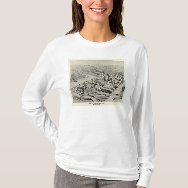 Camiseta Benedict & Burnham Mfg Co (Frente)