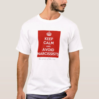 Camiseta Benevolência da elevação: Evite Narcissists