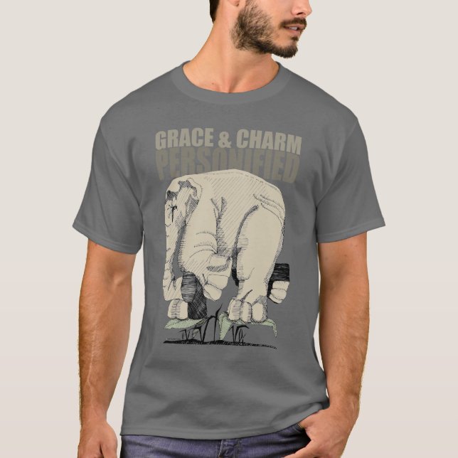 Camiseta Benevolência & porte personificados (Frente)