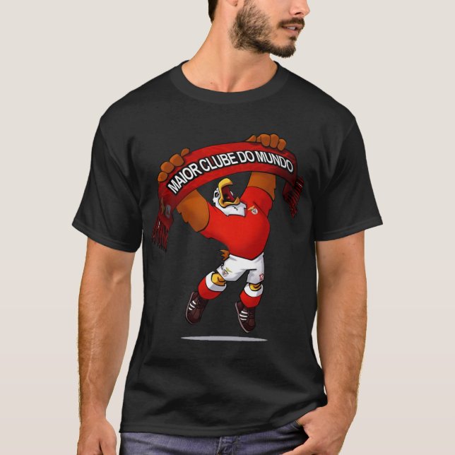 Camiseta Benfica - Maior Clube do Mundo (Frente)