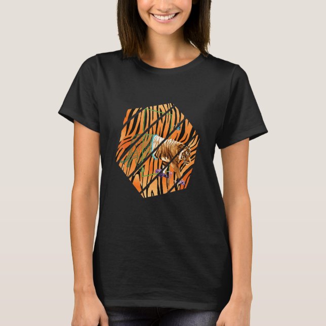 Camiseta Bengal Tiger Hexagágono (Frente)