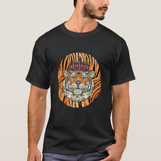 Camiseta Bengal Tiger King African Safari Zookeeper Bengal  (Frente)