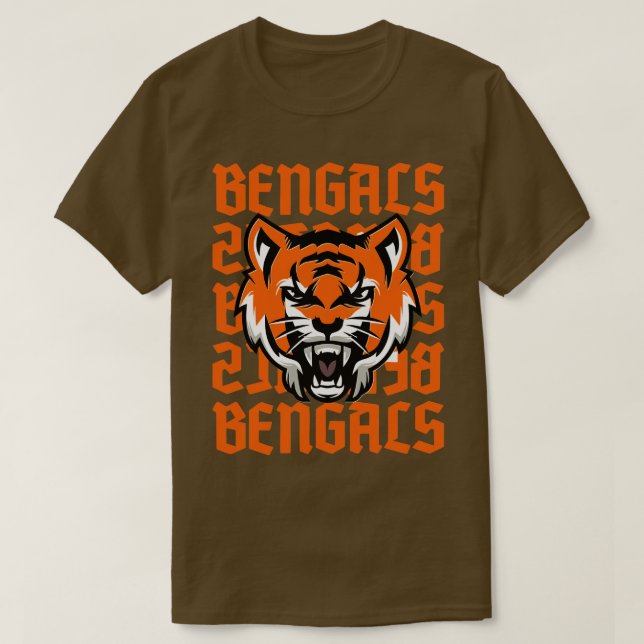 Camiseta Bengal Tigers (Frente do Design)