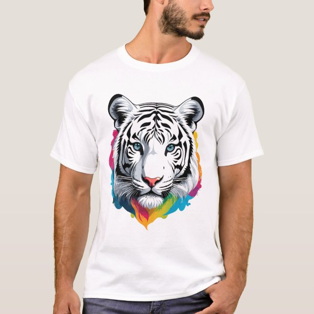 Camiseta Bengal White Tiger (Frente)