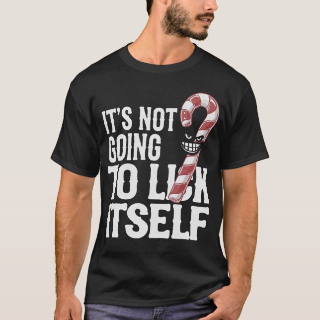 Camiseta Bengala de Natal suja (Frente)