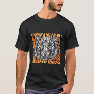 Camiseta Bengala Tiger Face Ornament Bengal Tiger Lover Tig
