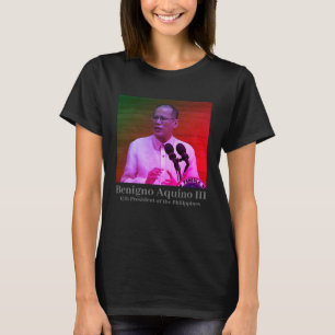 Camiseta Benigno PNoy Aquino III 15 Presidente Filipinas