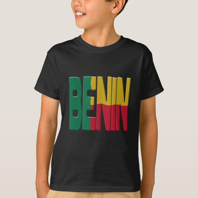 Camiseta Benin flag (Frente)