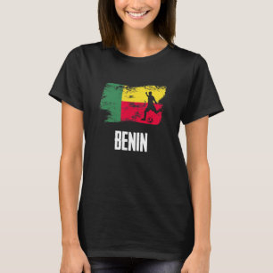 Camiseta Benin Flag Beninese Soccer Team Beninese